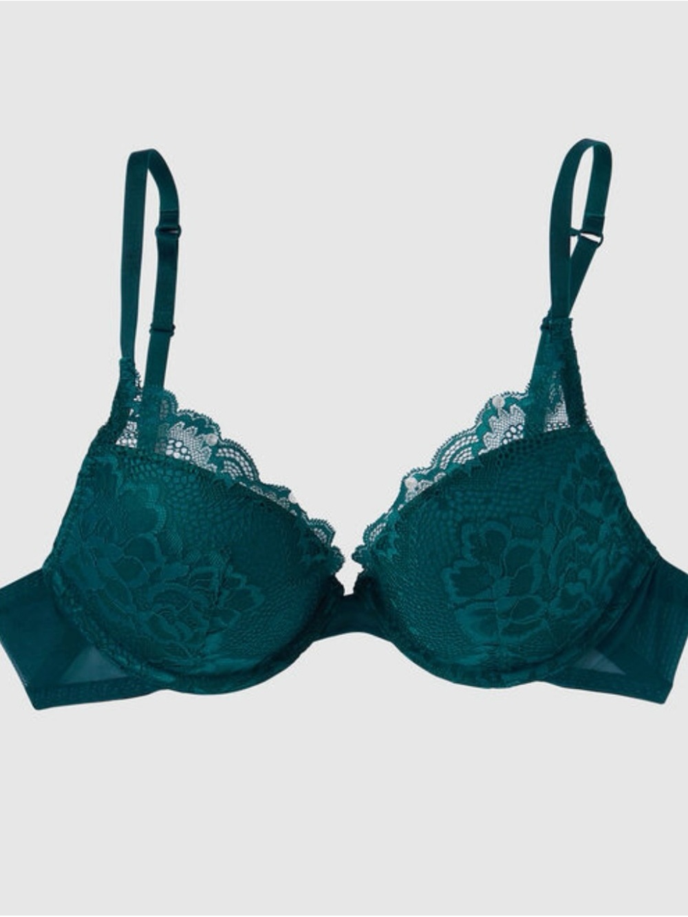 La Senza obsession dark teal push up bra size 34B